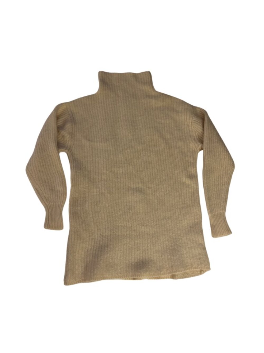 Wilfred Cream Turtleneck Sweater Long Sleeve Top